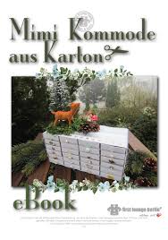 Wunderschöne tee adventkalender und jetzt auch ganz neu bio tee adventskalender um jeden tag im advent einen neuen tee zu genießen oder auch ideal zum verschenken. Mimi Papp Kommode E Book Schubladen Basteln Aus Karton Adventskalender Weihnachtskalender Oder Kleine Kommode Schmuckkastchen Von Firstloungeberlin