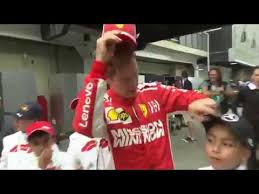 Sebastian vettel (born 3 july 1987 in heppenheim) is a german race car driver. F1 2018 Brazil Gp Sebastian Vettel Replaces A Kid S Mercedes Cap With A Ferrari One Youtube