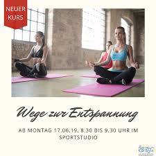 In der ruhe liegt hier die kraft. Entspannung Rb Bsg Vreden E V