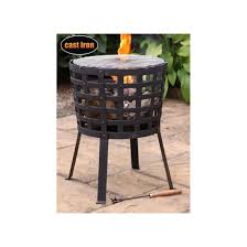 It might make sense on the surface — you already own a cast iron pan and maybe even a dutch oven. Gardeco Aragon Cast Iron Fire Pit And Bbq Grill Fireland Co Uk