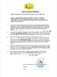 Sila muat turun borang : Jkr Batang Padang On Twitter Notis Sebutharga Tawaran Sebutharga Dibuka Kpd Kontraktor Gred G1 G2 Serta Kategori Mengikut Pengkhususan Kerja Seperti Di Dlm Borang Mulai 25 06 2020 02 07 2020 Peringatan Sila Patuhi Arahan