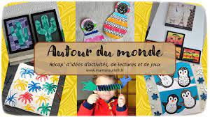 Ebook photo otdm offert ! Recapitulatif D Idees D Activites Autour Du Monde Activite Maman Sur Le Fil