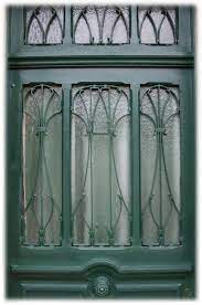 Porte d entrée art deco. Porte D Entree Art Nouveau Grille 80 Rue Salvador Allende Le Havre France 76600 Art Nouveau Art Deco Deco
