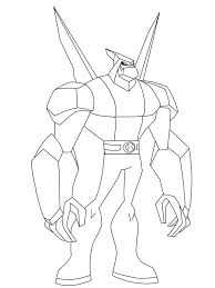 Ben dez é desenho animado do canal cartoon network muito querido no brasil em diversos países. Desenhos De Ben 10 Para Colorir Pintar E Imprimir Colorironline Com