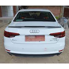 For Audi A4 B9 Spoiler Carbon Fiber Carbon Rear Trunk Spoiler Wing For B9 4 Door Saloon Sedan Audi A4 Saloon Audi