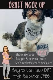 Dog Bandana From Michaels Mockup In 2020 Grey Dog Bandana Bandana Crafts Grey Dog
