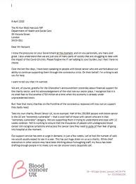 Bowel cancer, sometimes called colon or rectal cancer, is a general term for cancer that begins in the large bowel. Blood Cancer Uk On Twitter 1 Any Day Now The Govt Will Decide Which Charities Get Part Of The 750m Financial Aid Announced Last Week We Re Written To Matthancock And Rishisunak To
