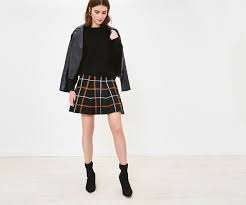 Maybe you would like to learn more about one of these? Oasis Check Knit Mini Skirt Multi Grey Mini Skirts Fashion Wishlist Pleated Mini Skirt