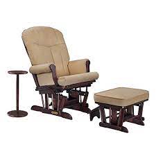 Shermag Glider Rocker And Ottoman With Side Table Cherry Honey Glider And Ottoman Glider Rocking Chair Glider Rocker With Ottoman