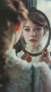 Free Vintage Handheld Mirror Image