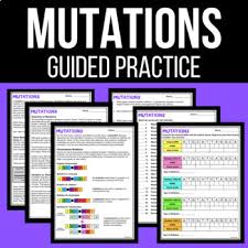 T a c a c c t t g g c g a c g a c t. Dna Mutations Practice Worksheet With Answer Key Laney Lee