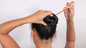 5 easy steps for using chopsticks. 3 Ways To Put Your Hair Up With Chopsticks Wikihow