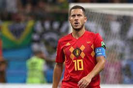 Belgium's eden hazard controls the ball during the euro 2020 soccer championship group b match between finland and belgium at saint petersburg stadium, in st. Saison Aus Fur Den Star Eden Hazard Belgien Trainer Martinez Befurchtet Schlimmes