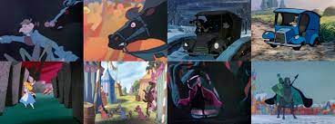 They're the work of american artist thomas kinkade, who was the master of chiaroscuro, a painting technique using light and dark contrasts to create a sense of drama and the illusion of volume. Disney Reused And Recycled Animation Part 5 By Dramamasks22 On Deviantart