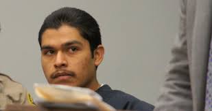 Pedro Manriquez Jr., 18, pleads not guilty. Photo Weatherston.