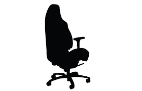 Office Chair Silhouette Vector Silhouette Vector Silhouette Vector Free Download
