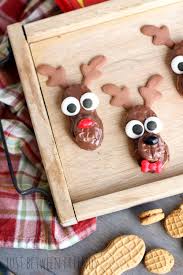 Beat butter, sugar, peanut butter, eggs, vanilla extract, and salt together in a bowl until smooth and creamy. Nutter Butter Reindeer Cookies Just Jonie