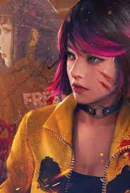 freefire kelly in 2021 download cute wallpapers fire art girl iphone wallpaper