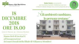 Bene anche la compagine u15 blu, che nella trasferta monregalese strappa un set ai padroni di casa. Villanova Mondovi Martedi 18 S Inaugura La Nuova Filiale Bam E Ci Sara Anche Babbo Natale Cuneocronaca It