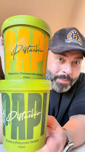 Pistachio Papi Gelato is now at Woolworths In two flavours Both amazing but  that cheesecake one is