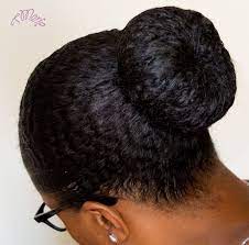 Cute Bun To Learn How To Grow Your Hair Longer Click Here Http Blackhair Cc 1jsy2ux Natural Hair Styles Natural Hair Bun Styles Hair Styles