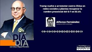 Detailed translations for arremeter from spanish to english. Trump Vuelve A Arremeter Contra China En Redes Sociales Y Plantea Recuperar La Cumbre Del G 7 En Ee Uu Video Dailymotion