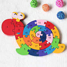 Shopping & deals finder is committed to editorial independence. Buy Wooden Jigsaw Puzzles Winding Snail Toys Animal Letter Number Puzzles Alphabet Blocks Abc Learning Game Preschool Educational Toys Gift For Toddlers Boys Girls Kids Age 3 4 5 Year Old Online
