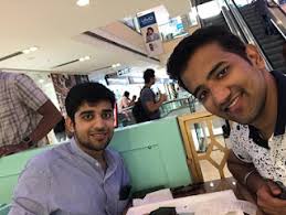 Rahul Singla at Theobroma, DLF Mall of India,