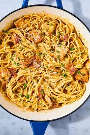 This Easy Chicken Carbonara Is Restaurant Level Delicious Recipe Italian Chicken Pasta Recipes Recipes Chicken Carbonara Recipe