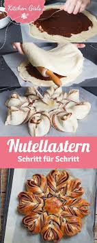 Rezept Fur Einen Nutella Stern Nutellastern Rezept Nutella Sterne Nutella Rezepte