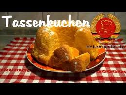 Ddr Rezept 128 Tassenkuchen Food No Bake Cake Food And Drink