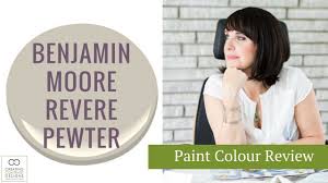 Adding the right combination of paint and color is one of the smartest and most cost effective design tricks out there when you're looking for a way to give your home a facelift. Benjamin Moore Revere Pewter Paint Colour Youtube