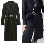 BUCKLE BELT COAT Zara