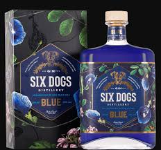 Six Dogs Blue In 2020 Blue Gin Gin Gin Distillery