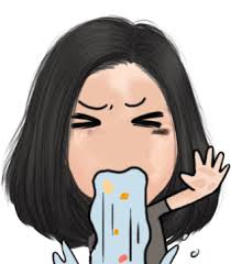 Jagyasini Vomiting Sticker - Jagyasini Vomiting Vomit - Discover & Share  GIFs