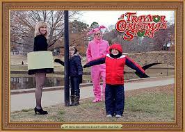 Christmas Story Christmas Card Leg Lamp Bunny Suit Tongue Stuck On Pole Freedom Park Family C Family Christmas Cards Christmas Story Movie Christmas Humor