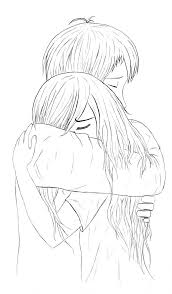 See more ideas about line art, art, anime. Hug Lineart By Illsa On Deviantart Couple Drawings Cute Couple Drawings Hugging Drawing