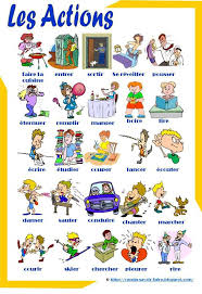 Francarboleja Sexto Les Verbes Les Actions Enfants Francais Verbes Francais Apprendre Le Francais