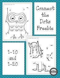 Great for tk, preschool, and kindergarten. Dot To Dot 1 10 And 1 20 Freebies Your Therapy Source Numbers Preschool Dot To Dot Printables Dots
