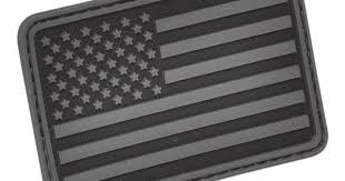 Black And White American Flag Patch Meaning Hazard 4 Usa Flag Left Arm Rubber Patch R Ad Flag Sponsored Usa Hazard Left Patches American Flag Patch Velcro Patches
