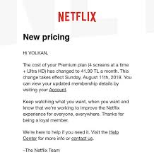 Siz de netflix üye ol siteleri arıyorsanız ve güvenebileceğiniz netflix hesapları almak istiyorsanız netflix ne kadar merak etmeden sitemizde bu hizmete ulaşabilirsiniz. Netflix Turkiye Nin Yenilenen Abonelik Fiyatlari Log