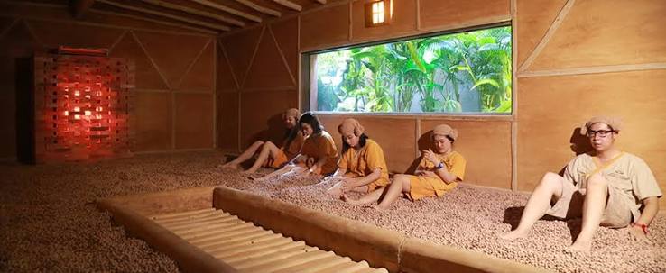 Xông hơi đá núi lửa