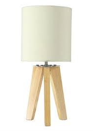 Matalan Wooden Tripod Lamp Tripod Table Lamp Tripod Lamp Lamp
