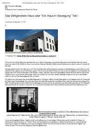 Von klein bis groß, für kurz bis lang.suchen sie ein seminarhaus. Das Wittgenstein Haus Oder Ein Haus In Bewegung Teil I Pzk