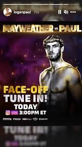 Youtuber logan paul will face former boxing megastar floyd mayweather jr. 73po4jsi2wri0m