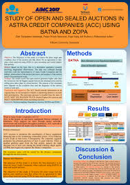 Since your task is to observe, your responsibility is to create a research study based on data by designing a specific study, careful . Ppt Contoh Poster Akademik Poster Academic Competition Study Of Open And Sealed Auctions In Astra Credit Companies Acc Using Batna And Zopa Dini T U R I P A N A M Alamanda Academia Edu