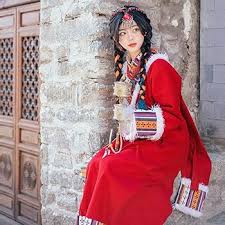 KAFELE Ethnic Style Tibetan Clothing ...