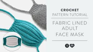 2 sizes pdf sewing pattern; Stitch A Diy Face Mask The Ultimate Guide For Knit Crochet Yarnspirations