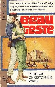 Beau Geste Books Cover Pulp Fiction