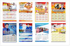 Desain kalender kesuksesan diukur dengan berapa banyak pengikut yang anda miliki di media sosial. Jasa Desain Kalender Caleg 2019